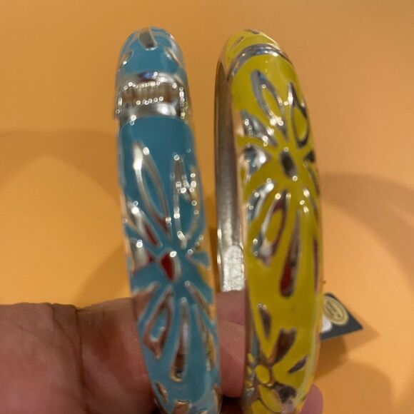 Colorful Enamel Bangles - Picture 2 of 7